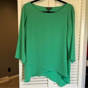 The Limited Asymmetrical Tiered Blouse